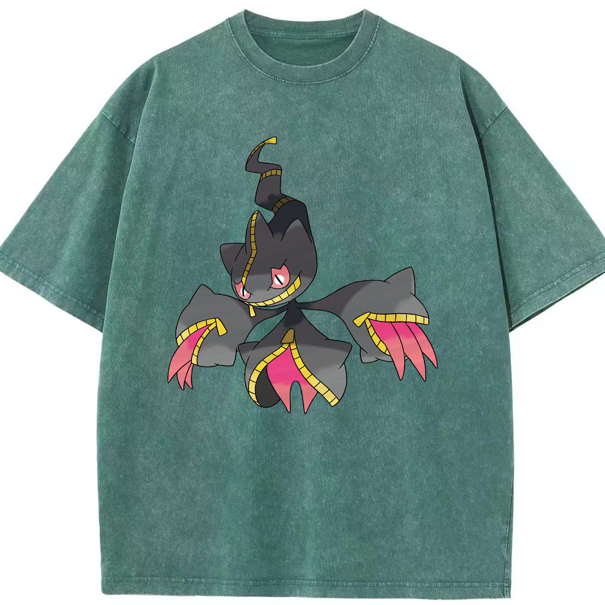 （画像用） ポケットモンスター Pokémon 綿100% ヴィンテージ風 半袖Tシャツ（フロントプリント）